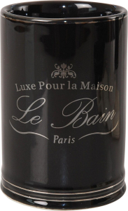 Стакан Sibo Le Bain черный