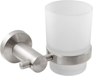 Стакан для зубных щеток WESS FORCE металлик