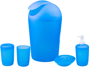 Набор принадлежностей 212103 голубой 5 предметов