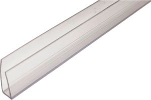 Профиль торцевой поликарбонатный 2100x6x4 мм