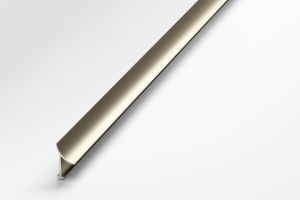 Профиль алюминиевый ЛУКА 2700х10 мм шампань