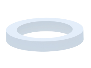 Прокладка для бачка унитаза вспененная АНИ Пласт 110х110х16 мм