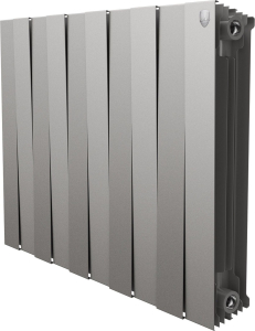 Радиатор биметаллический Royal Thermo PianoForte 500 10 секций серебристый