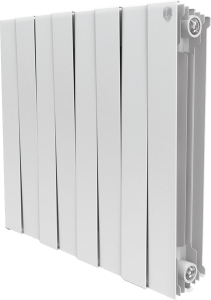 Радиатор биметаллический Royal Thermo PianoForte 500 8 секций белый