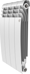Радиатор алюминиевый Royal Thermo Biliner Alum боковое подключение 4 секции