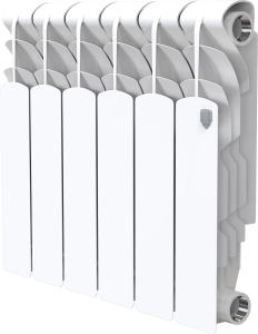 Радиатор биметаллический Royal Thermo Revolution 350 6 секций белый