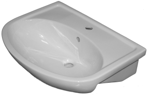 Раковина полувстраиваемая Rosa Уют 60 см