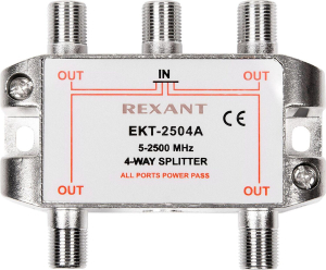 Распределительный щит Rexant TV 128x126x24 мм