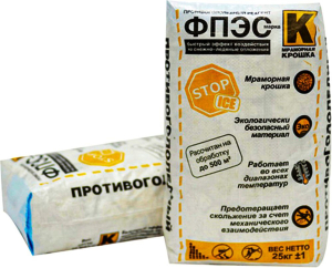 Противогололедный реагент Mr.Defroster ФПЭС 25 кг