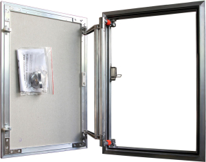 Люк ревизионный 400х500 мм под плитку алюминевый Евроформат АТР