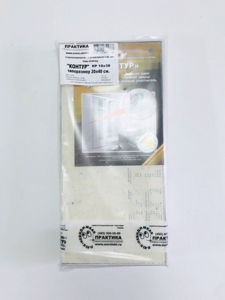 Люк ревизионный 180х380 мм под плитку алюминиевый Практика