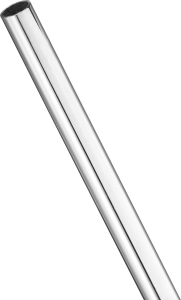 Труба рейлинга Lemax прямая хром 16 мм 60 см