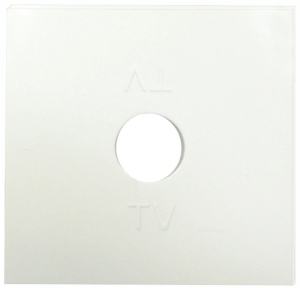 Накладка LK Studio LK60 TV 1 пост белый