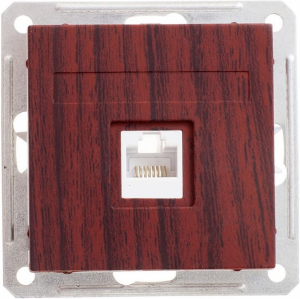 Розетка Schneider Electric W59 RJ45 коричневый