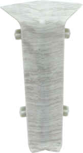 Внутренний угол напольного плинтуса WINART QUADRO соубери 80 мм 2 шт