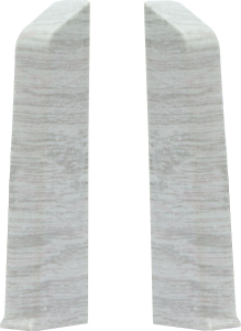 Заглушка напольного плинтуса WINART QUADRO соубери 80 мм 2 шт