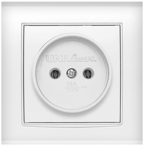 Розетка UNIVersal Бриллиант 7947588
