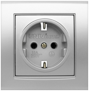 Розетка UNIVersal Бриллиант 7949872