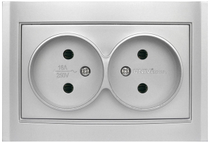 Розетка UNIVersal Бриллиант 7949766
