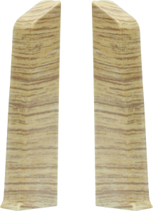 Заглушка напольного плинтуса WINART QUADRO марвел 80 мм 2 шт