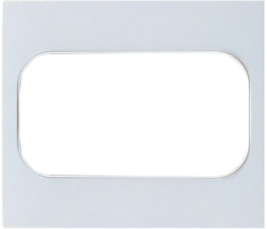 Рамка EKF Стокгольм для розетки 2-местная белая