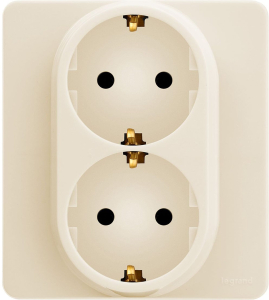 Розетка Legrand Inspiria 673751 слоновая кость