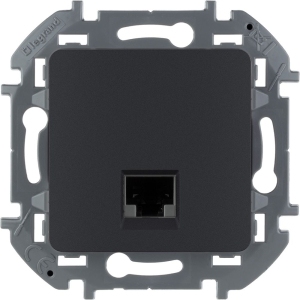 Розетка LEGRAND INSPIRIA RJ 45 Антрацит