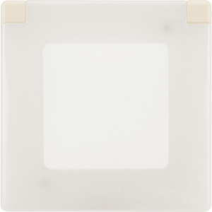 Рамка с защитной крышкой IP 44 LEGRAND INSPIRIA слоновая кость