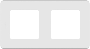 Рамка Legrand Inspiria 2 поста белый