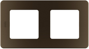 Рамка 2 поста LEGRAND INSPIRIA бронза
