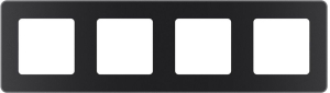 Рамка 4 поста LEGRAND INSPIRIA антрацит