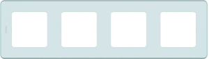 Рамка 4 поста LEGRAND INSPIRIA мятный