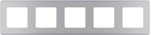 Рамка 5 постов LEGRAND INSPIRIA алюминий