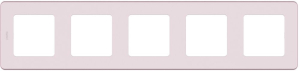 Рамка 5 постов LEGRAND INSPIRIA розовый