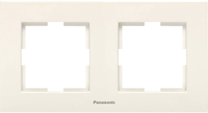 Рамка Panasonic Karre Plus 2 поста бежевый