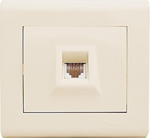 Розетка MAKEL Manolya кремовая