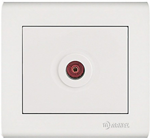 Розетка Makel MANOLYA TV 4 DB белый