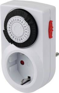 Розетка с таймером 391564 белая