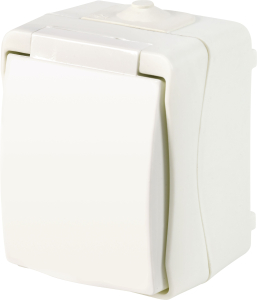 Розетка 397676 белая