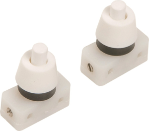 Выключатель кнопочный OBI 540174 белый