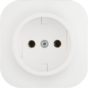 Розетка LEGRAND Quteo 2К 782210 белый