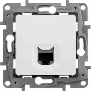Розетка Legrand Etika RJ45 белый