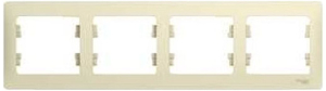 Рамка Schneider Electric GLOSSA GSL000204