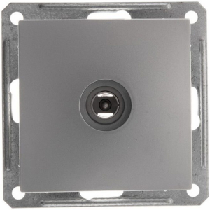 Розетка Schneider Electric W59 TV серебряный