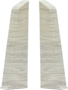 Заглушка напольного плинтуса WINART TERA дуб эден 72 мм 2 шт