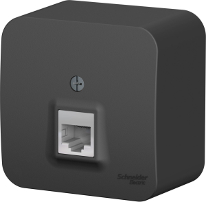 Розетка Schneider Electric Blanca черный