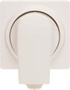  Розетка + вилка Legrand Quteo  белая