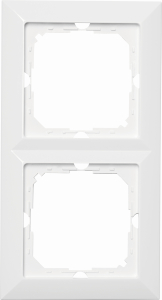 Рамка OBI Julietta 2 поста белая