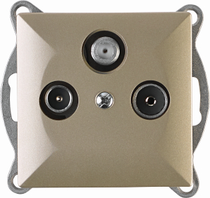 Розетка OBI Julietta 311697 бежевая