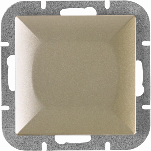 Выключатель OBI Julietta 311709 1 кнопка атлас 